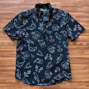 Chubbies pirate shirt - medium